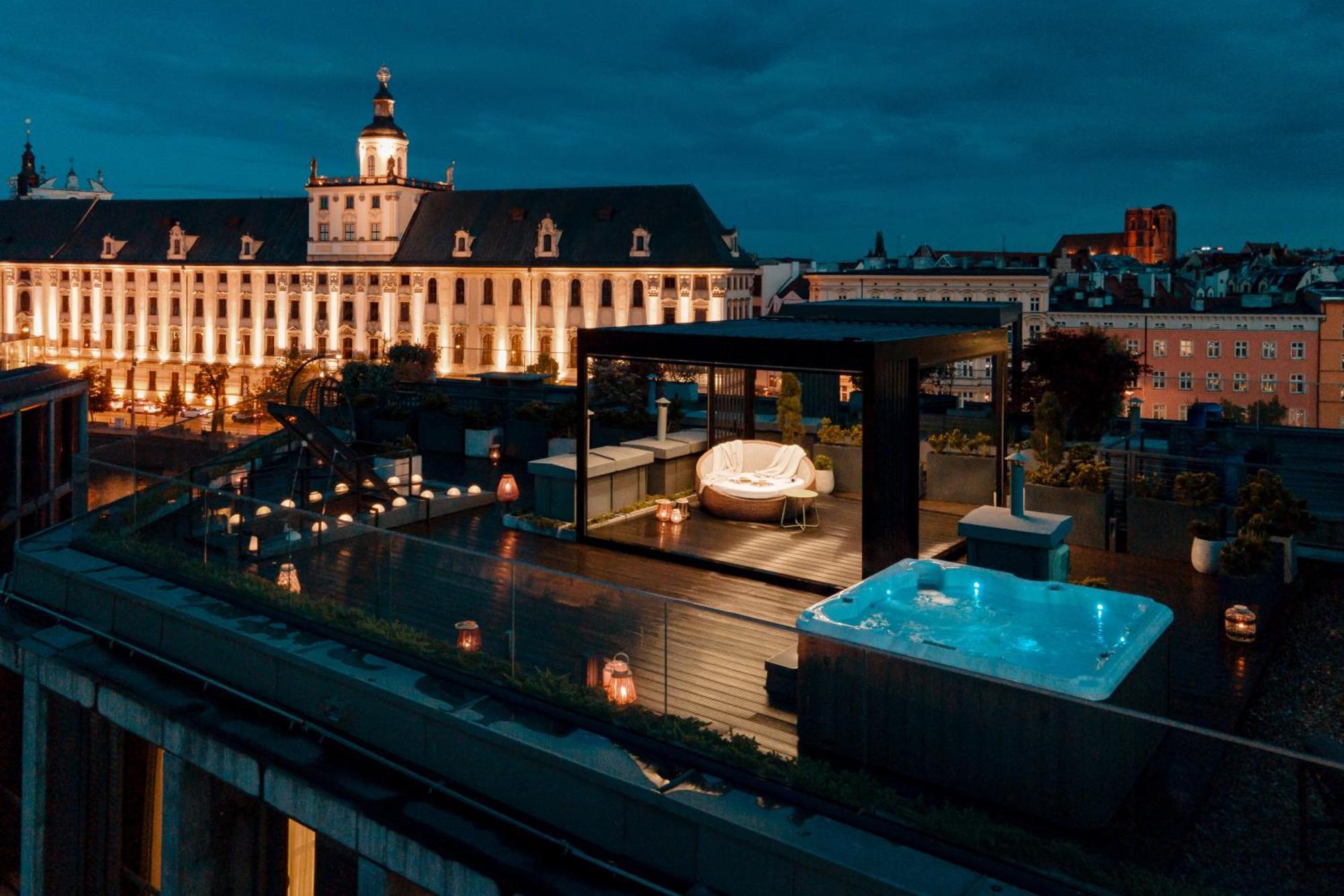Inqse Wroclaw Marina Aparthotel Exterior foto