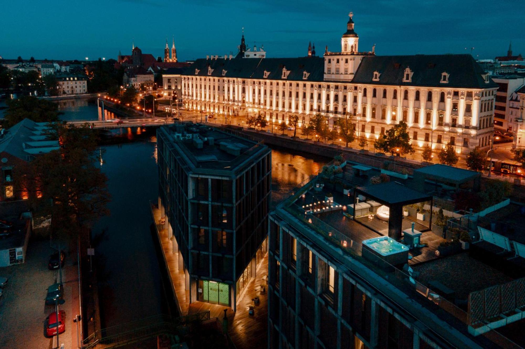 Inqse Wroclaw Marina Aparthotel Exterior foto