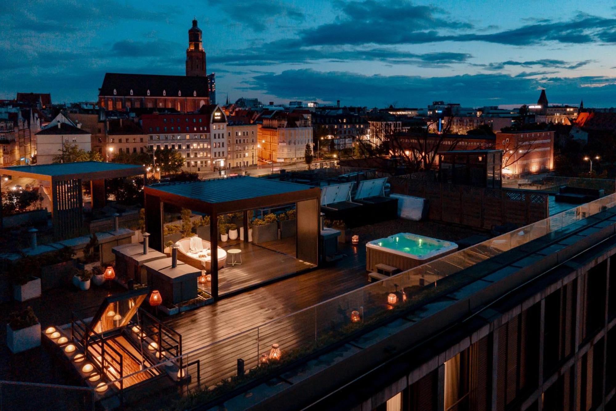 Inqse Wroclaw Marina Aparthotel Exterior foto
