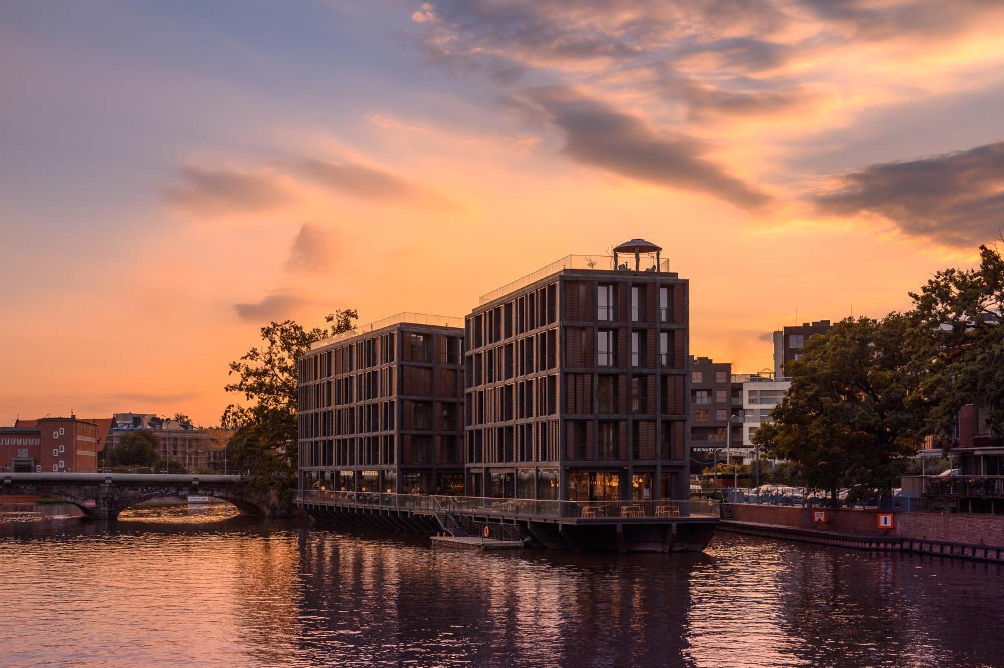 Inqse Wroclaw Marina Aparthotel Exterior foto