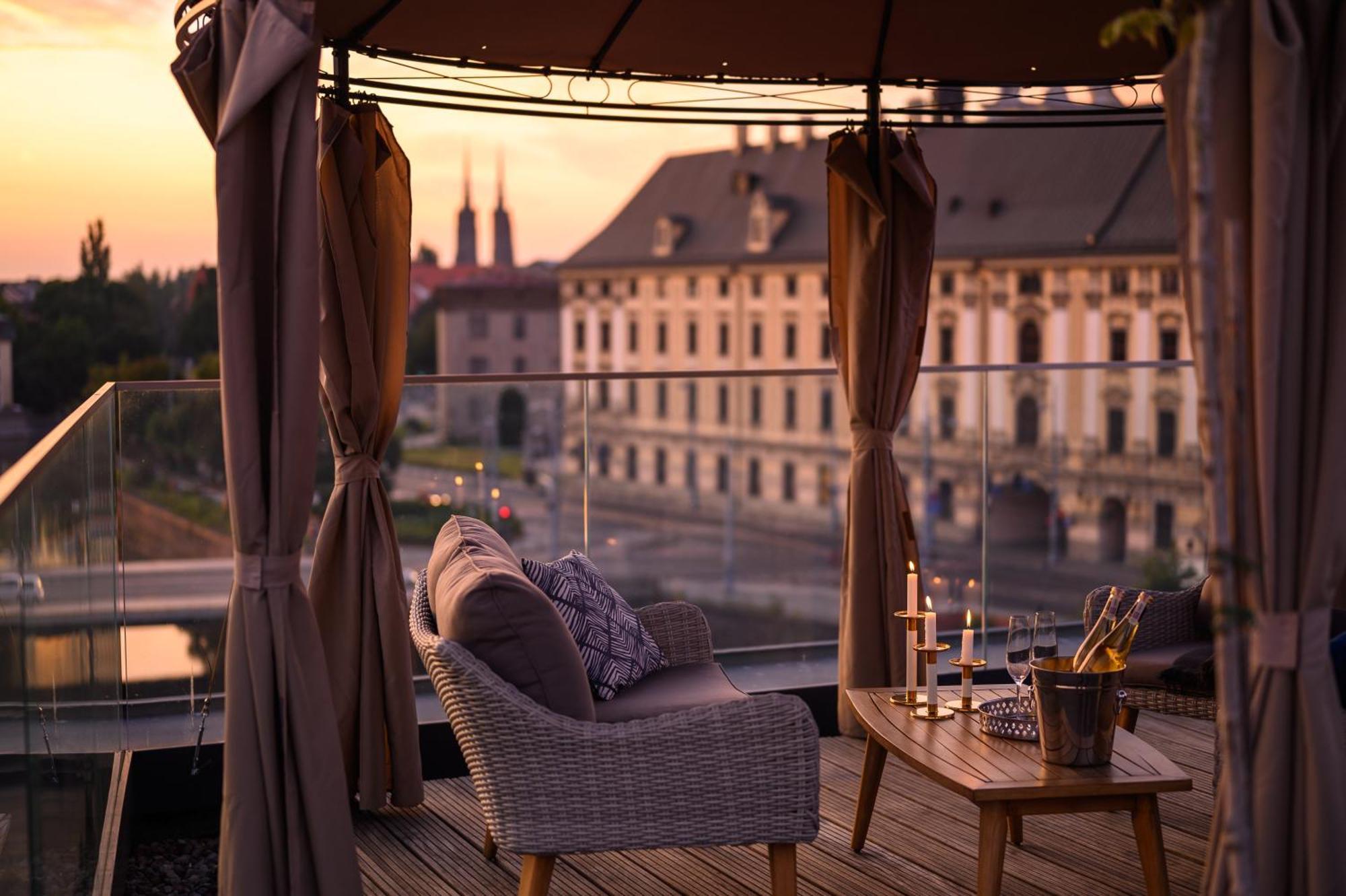 Inqse Wroclaw Marina Aparthotel Exterior foto