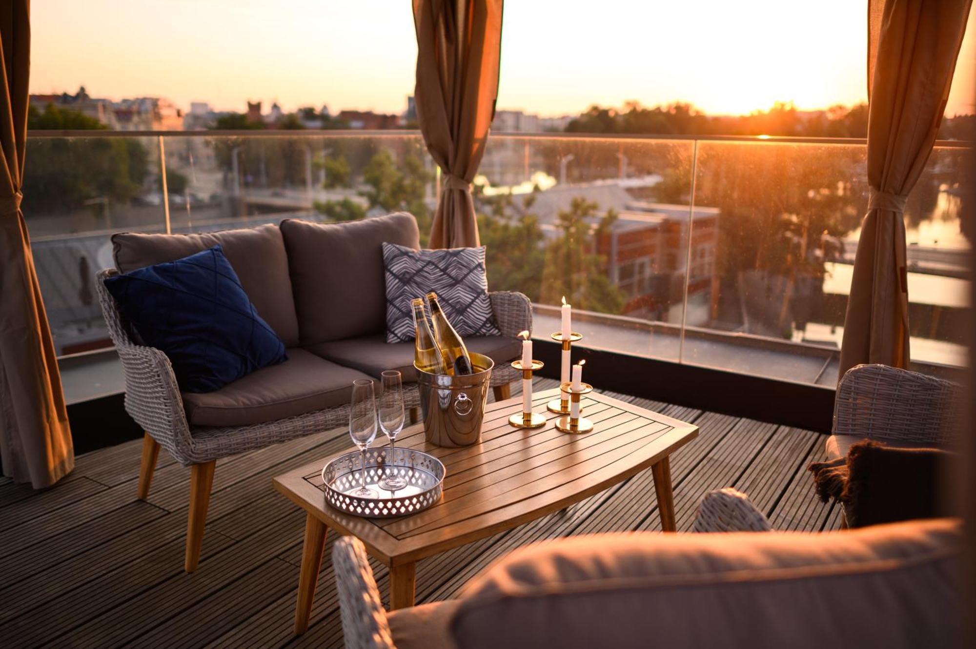 Inqse Wroclaw Marina Aparthotel Exterior foto