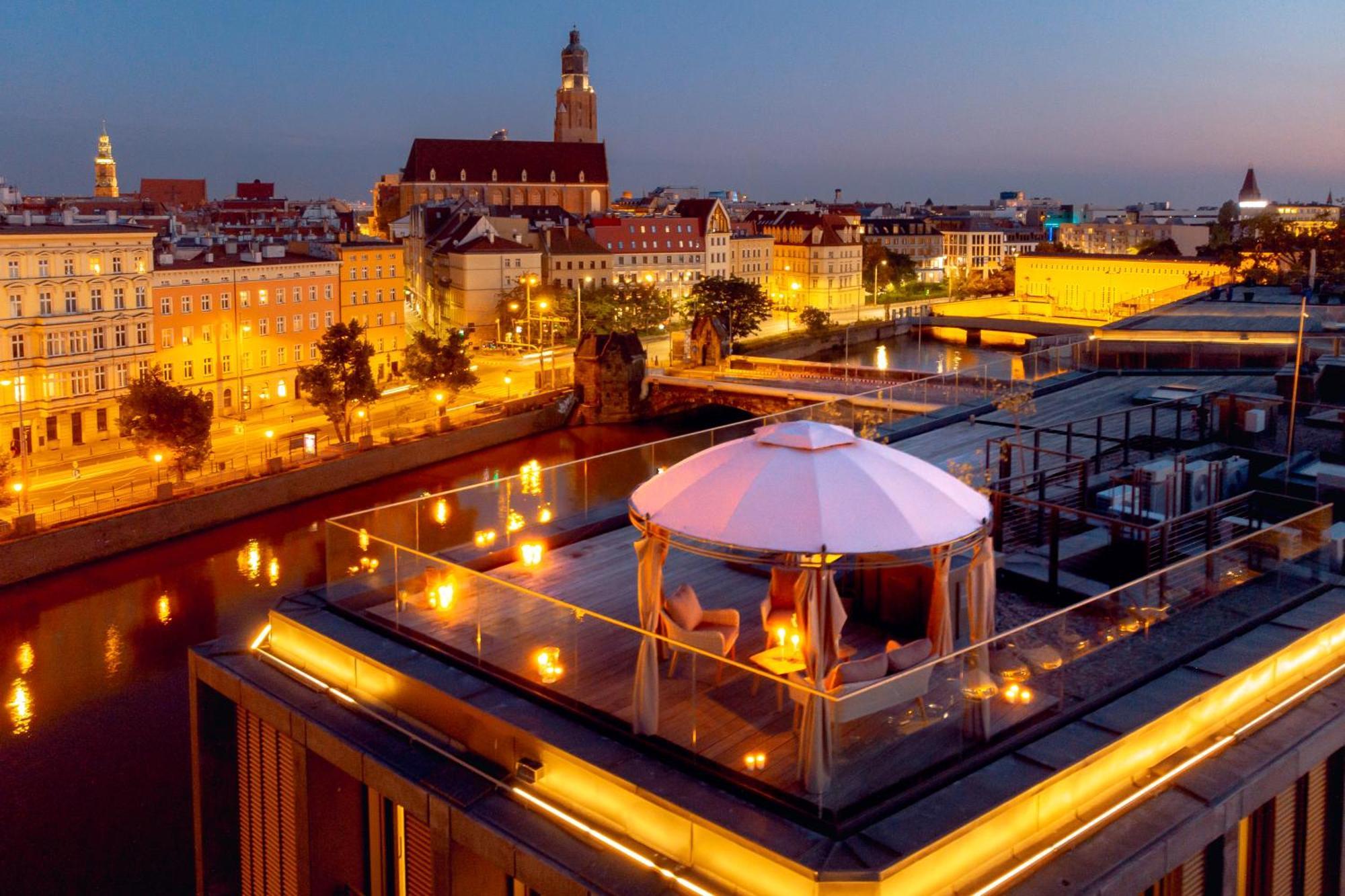 Inqse Wroclaw Marina Aparthotel Exterior foto
