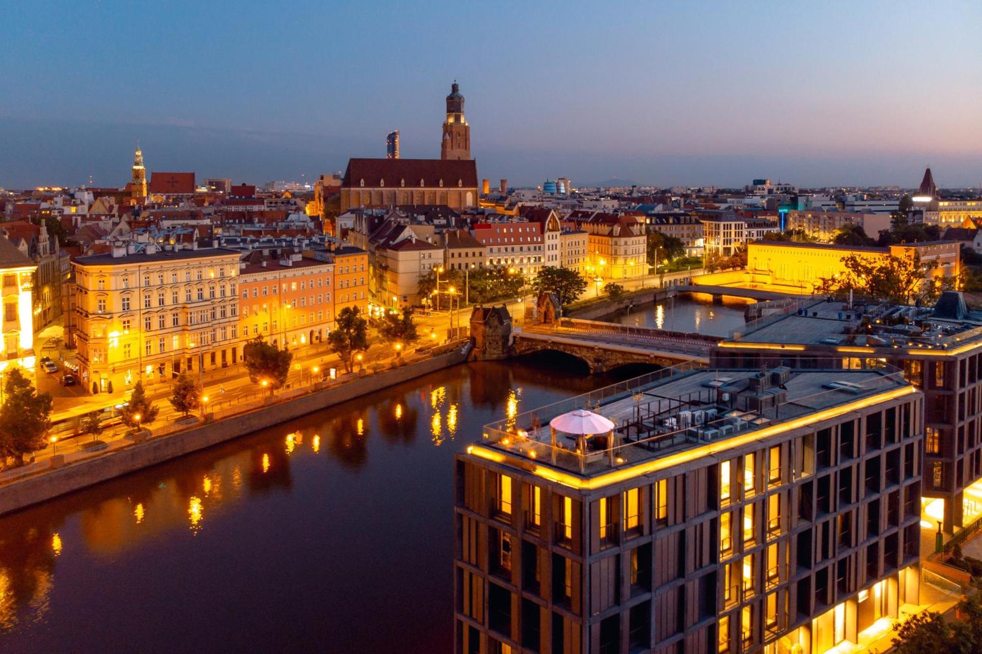 Inqse Wroclaw Marina Aparthotel Exterior foto